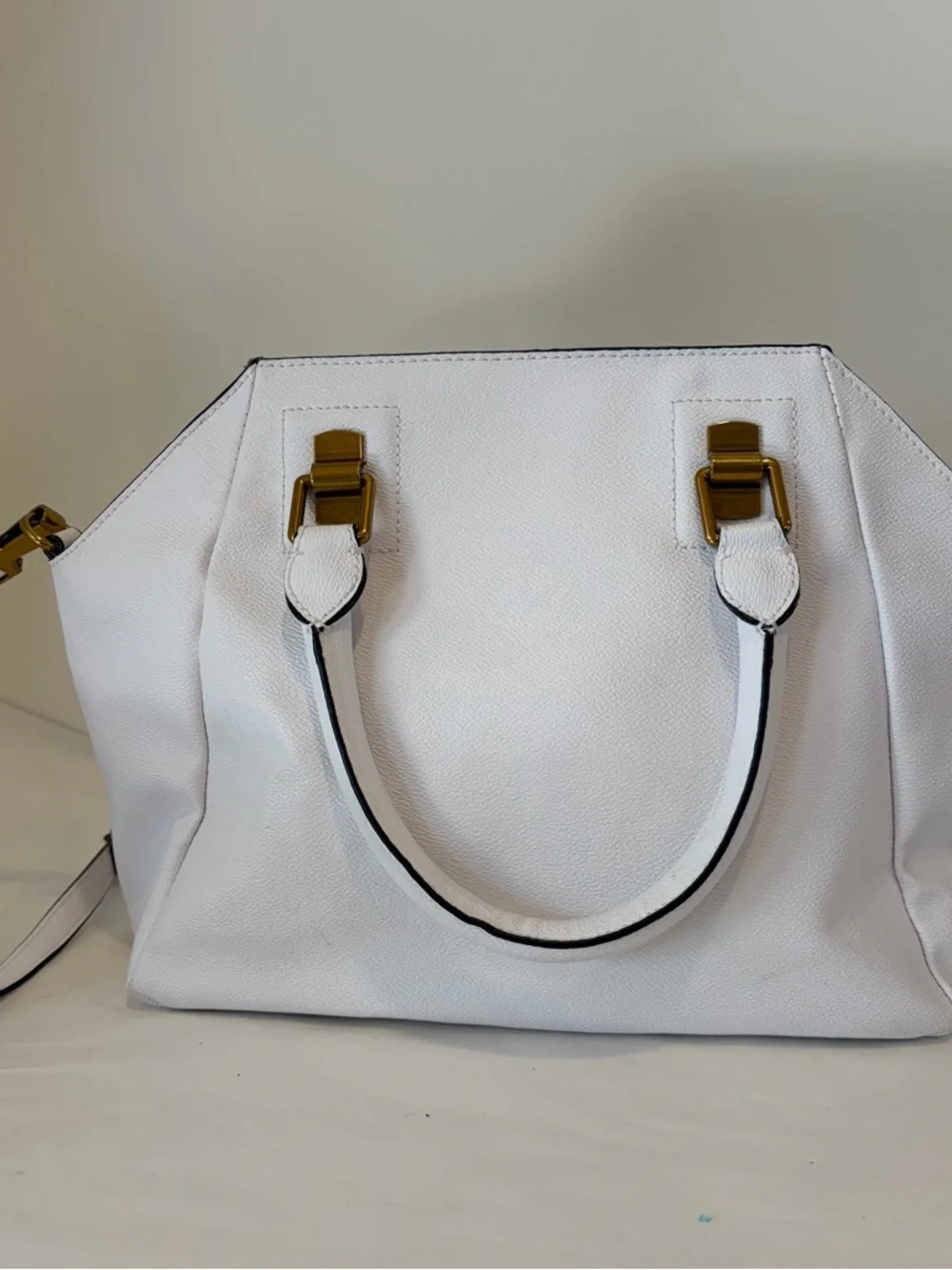Elliot Lucca  Vegan Leather Peacock Satchel